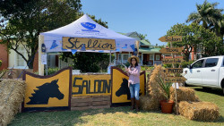 Winning stand (ACRA KZN) Claudia Rae Lee in the photo,
Acra Stand